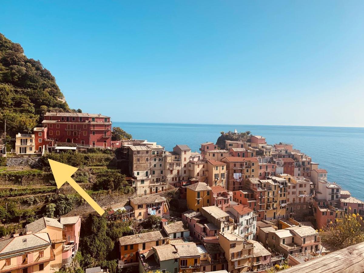 Orizzonti Apartments Manarola Bagian luar foto
