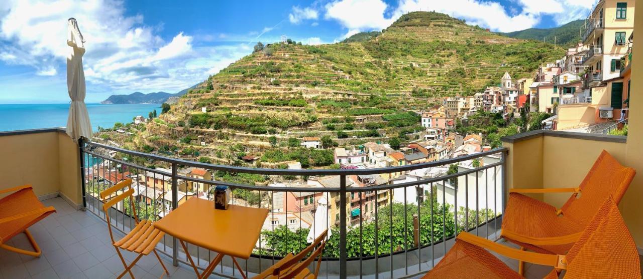 Orizzonti Apartments Manarola Bagian luar foto