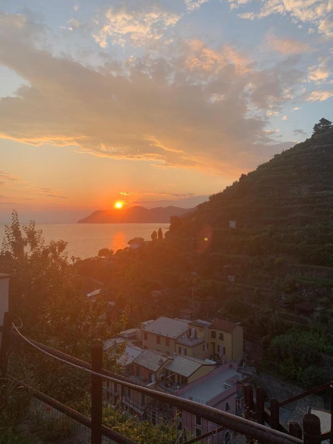 Orizzonti Apartments Manarola Bagian luar foto