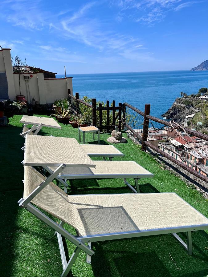 Orizzonti Apartments Manarola Bagian luar foto